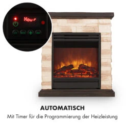 Kaprun Elektrischer Kamin 1800W Steindekor Polystone Fernbedienung 13 Kaprun Elektrischer Kamin 1800W Steindekor Polystone Fernbedienung -Warmekuche Pro Geschaft 10032596 de 0005 logo