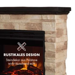 Kaprun Elektrischer Kamin 1800W Steindekor Polystone Fernbedienung 14 Kaprun Elektrischer Kamin 1800W Steindekor Polystone Fernbedienung -Warmekuche Pro Geschaft 10032596 de 0006 logo