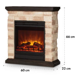 Kaprun Elektrischer Kamin 1800W Steindekor Polystone Fernbedienung 17 Kaprun Elektrischer Kamin 1800W Steindekor Polystone Fernbedienung -Warmekuche Pro Geschaft 10032596 yy 0009 logo