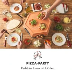 Capricciosa Pizzaofen 1500W Abdeckung Aus Terracotta Warmhaltefunktion -Warmekuche Pro Geschaft 10032597 de 0005 logo