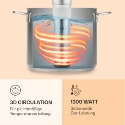 Quickstick Sous Vide Garer Thermostat: 50-95 °C Für 20 L Edelstahl -Warmekuche Pro Geschaft 10032670 de 0005 logo