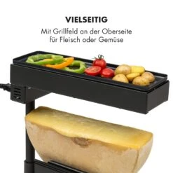 Appenzell Peak Raclette Mit Grill 1000W Thermostatschalter Schwarz 11 Appenzell Peak Raclette Mit Grill 1000W Thermostatschalter Schwarz -Warmekuche Pro Geschaft 10032694 de 0004 logo
