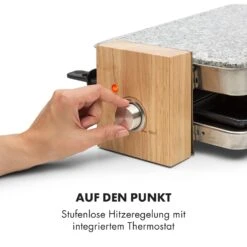 Prime-Rib Raclettegrill 8 Pers. 1500 W Natursteinplatte Edelstahl Holz 11 Prime-Rib Raclettegrill 8 Pers. 1500 W Natursteinplatte Edelstahl Holz -Warmekuche Pro Geschaft 10032695 de 0005 logo