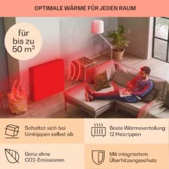 Thermaxx 2500 Ölradiator 2500W 5-35° C 24h-Timer Weiß/schwarz -Warmekuche Pro Geschaft 10032775 de 0005 usp