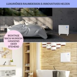 Norderney Konvektions-Heizgerät Thermostat Timer 1000W 20m² Weiß 14 Norderney Konvektions-Heizgerät Thermostat Timer 1000W 20m² Weiß -Warmekuche Pro Geschaft 10032788 de 0007 usp