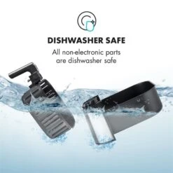 AeroVital Heißluftfritteuse 1700W 5,4 Liter Timer Edelstahl Silber -Warmekuche Pro Geschaft 10032848 yy 0008 logo Klarstein AeroVital Heissluftfritteuse silber reedit