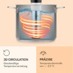 Quickstick Flex 1300W 3D Circulating 0-95 °C IPX7 Timer Schwarz 14 Quickstick Flex 1300W 3D Circulating 0-95 °C IPX7 Timer Schwarz -Warmekuche Pro Geschaft 10032905 de 0005 logo