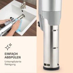 Quickstick Flex 1300W 3D Circulating 0-95 °C IPX7 Timer Silber -Warmekuche Pro Geschaft 10032906 de 0006 logo