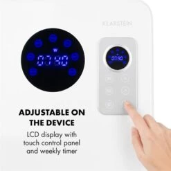 Hot Spot CV20 Konvektorheizung 2000W IP24 Fernbedienung Weiß -Warmekuche Pro Geschaft 10032940 yy 0004 logo Klarstein Hot Spot CV20 Konvektorheizung weiss