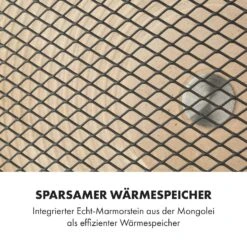 HeatPal Marble Blackline Infrarot-Heizung 1300W Wärmespeicher Marmor -Warmekuche Pro Geschaft 10032992 de 0004 logo