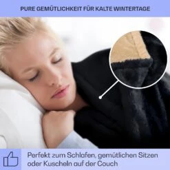 Dr. Watson SuperSoft Heizdecke 120 W 180 X 130 Cm Teddy-Plüsch -Warmekuche Pro Geschaft 10033006 de 0004 usp