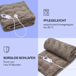 Dr. Watson Comfort & Style Heizdecke 120W 180x130cm Faux Fur -Warmekuche Pro Geschaft 10033007 de 0004 logo