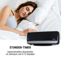 Wallkyrie Wandheizgerät 1000W/2000W 10 - 49 °C Thermostat Schwarz -Warmekuche Pro Geschaft 10033139 de 0005 logo