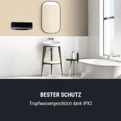 Wallkyrie Wandheizgerät 1000W/2000W 10 - 49 °C Thermostat Schwarz -Warmekuche Pro Geschaft 10033139 de 0006 logo