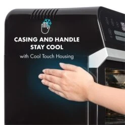 AeroVital Cube Heißluftfritteuse 1600W 12l Timer 16 Programme Schwarz -Warmekuche Pro Geschaft 10033248 yy 0007 logo Klarstein AeroVital Cube Heissluftfritteuse schwarz reedit