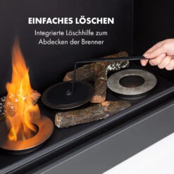 Phantasma Cottage Pillar Ethanol-Kamin Rauchfrei Brenner 3x300ml -Warmekuche Pro Geschaft 10033263 de 0005 logo