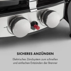 Parforce Duo 2 Gasgrill Brenner 4,4kW 15000BTU 300°C Schwarz -Warmekuche Pro Geschaft 10033296 de 0007 logo