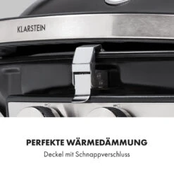 Parforce Duo 2 Gasgrill Brenner 4,4kW 15000BTU 300°C Schwarz -Warmekuche Pro Geschaft 10033296 de 0008 logo