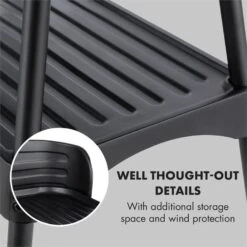 Porterhouse Elektrogrill 2200W Antihaft-Grillfläche Schwarz -Warmekuche Pro Geschaft 10033322 yy 0005 logo Klarstein Porterhouse Elektrogrill 2200W schwarz