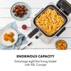 Family Fry Fritteuse 3000W Oil Drain Technology Edelstahl Silber 11 Family Fry Fritteuse 3000W Oil Drain Technology Edelstahl Silber -Warmekuche Pro Geschaft 10033342 yy 0003 logo Klarstein Family Fry Fritteuse 3000W silber