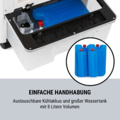 Freeze Me 3-in-1 Luftkühler 75W 400m³/h 8 Ltr Fernbedienung Mobil 15 Freeze Me 3-in-1 Luftkühler 75W 400m³/h 8 Ltr Fernbedienung Mobil -Warmekuche Pro Geschaft 10033432 de 0007 logo