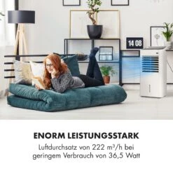 IceWind 4-in-1 Luftkühler Luftdurchsatz: 222 M³/h 36,5 Watt -Warmekuche Pro Geschaft 10033496 de 0004 logo