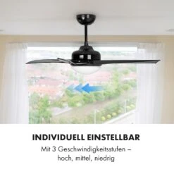 Klarstein Figo Deckenventilator 2-in-1 Mit Deckenleuchte Ø 132 Cm -Warmekuche Pro Geschaft 10033505 de 0005 logo