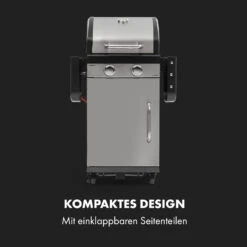 Gazooka 2.0T Gas BBQ Grill 2x3kW Brenner Edelstahl -Warmekuche Pro Geschaft 10033532 de 0003 logo