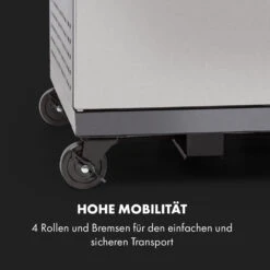 Gazooka 2.0T Gas BBQ Grill 2x3kW Brenner Edelstahl -Warmekuche Pro Geschaft 10033532 de 0009 logo