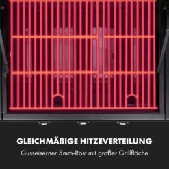 Gazooka 3.0T BBQ Grill 3x3kW Brenner 4 Rollen Edelstahl -Warmekuche Pro Geschaft 10033533 de 0006 logo