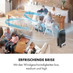 Rotator 4-in-1 Luftkühler 396 M³/h 110W 7 Ltr 360° Fernbedienung Mobil -Warmekuche Pro Geschaft 10033542 de 0003 logo