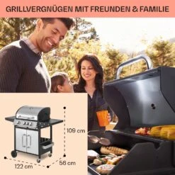 Tomahawk 3.1 S Gasgrill 3x3,6kW Brenner+2,7 KW 60x45cm Grill Edelstahl -Warmekuche Pro Geschaft 10033567 de 0006 usp