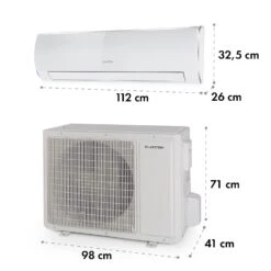Windwaker Eco Split-Klimaanlage 24000 BTU/7 KW Luftdurchsatz 1250 M³/h 14 Windwaker Eco Split-Klimaanlage 24000 BTU/7 KW Luftdurchsatz 1250 M³/h -Warmekuche Pro Geschaft 10033603 yy 0007 dimensions