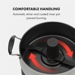 Jam Session Marmeladen- Und Geleekocher 1000W 2 Automatikprogramme -Warmekuche Pro Geschaft 10034109 yy 0005 logo Klarstein Jam Session Marmeladen und Geleekocher