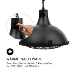Blackpool Heat Infrarot-Heizstrahler IP44 2100W Fernbedienung -Warmekuche Pro Geschaft 10034127 de 0007 logo