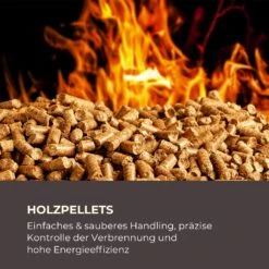 Energiewende Pelletofen 5/10 KW 5 Stufen Timer 18kg 250m³ Fernbedienung Schwarz -Warmekuche Pro Geschaft 10034153 de 0004 logo