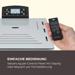 Energiewende Pelletofen 5/10 KW 5 Stufen Timer 18kg 250m³ Fernbedienung Grau -Warmekuche Pro Geschaft 10034181 de 0003 logo
