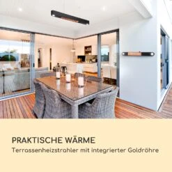 Gold Bar Shine Heizstrahler 2000W 2 X LED-Leuchte Aluminium -Warmekuche Pro Geschaft 10034208 de 0003 logo