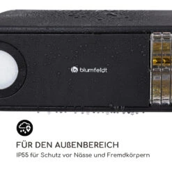 Gold Bar Shine Heizstrahler 2000W 2 X LED-Leuchte Aluminium -Warmekuche Pro Geschaft 10034208 de 0008 logo