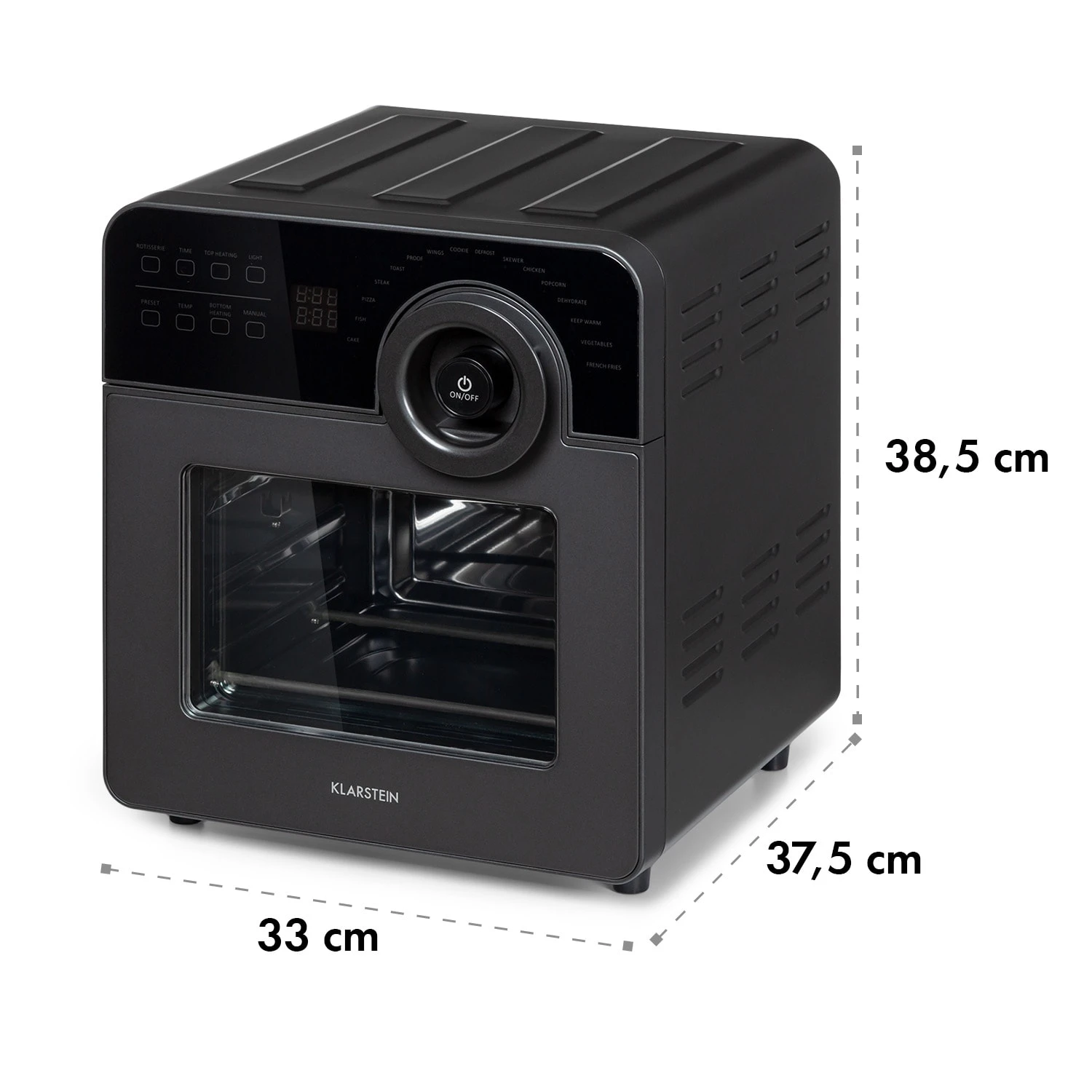 AeroVital Cube Chef Heißluftfritteuse 1700 W 14 Liter 16 Programme Ober- Und Unterhitze 8 AeroVital Cube Chef Heißluftfritteuse 1700 W 14 Liter 16 Programme Ober- Und Unterhitze – Bild 8