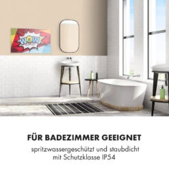 Wonderwall Air Art 60 Infrarotheizung 101x60cm 600W Wandinstallation Fernbedienung -Warmekuche Pro Geschaft 10034236 de 0005 logo