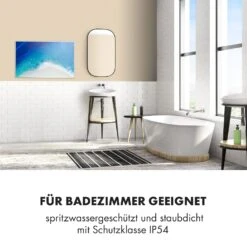 Wonderwall Air Art Strand Infrarotheizung 101x60cm 600W Fernbedienung -Warmekuche Pro Geschaft 10034237 de 0005 logo