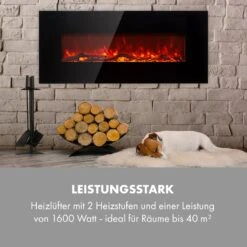 Lausanne Long Elektrischer Kamin 1600W 2 Heizstufen 128 Cm 12 Lausanne Long Elektrischer Kamin 1600W 2 Heizstufen 128 Cm -Warmekuche Pro Geschaft 10034251 de 0006 logo