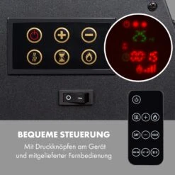 Lausanne Luxe Elektrischer Kamin 2000W 2 Heizstufen 90 Cm Edelstahl 10 Lausanne Luxe Elektrischer Kamin 2000W 2 Heizstufen 90 Cm Edelstahl -Warmekuche Pro Geschaft 10034252 de 0004 logo