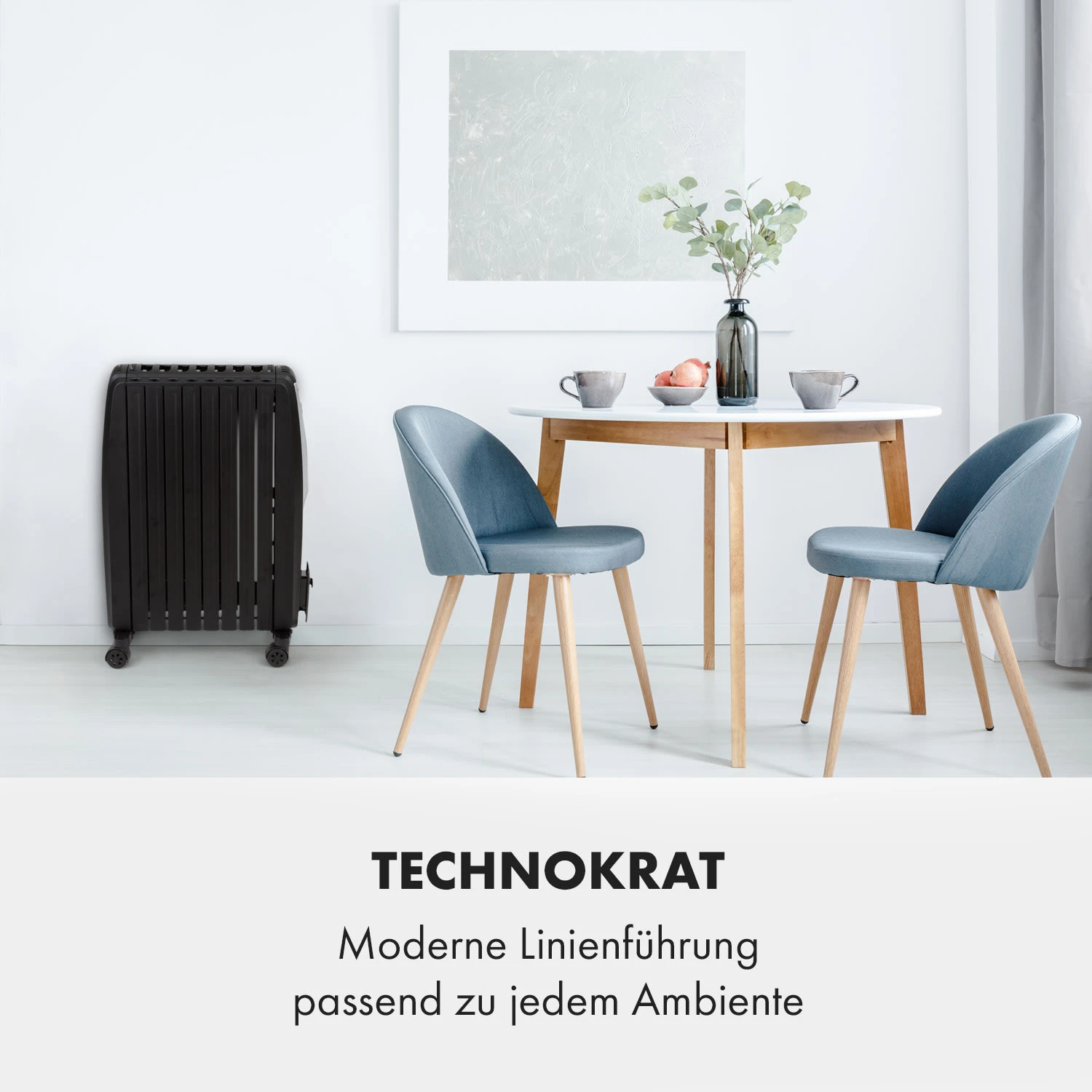 Thermaxx Noir Ölradiator 2500W 10-30° C 24h-Timer Fernbedienung 6 Thermaxx Noir Ölradiator 2500W 10-30° C 24h-Timer Fernbedienung – Bild 6