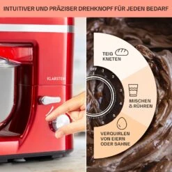 Bella Elegance Küchenmaschine 2000 W 2,7 PS 5,2 Ltr Edelstahl BPA-frei -Warmekuche Pro Geschaft 10034364 de 0004 usp