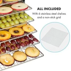 Flavour Dry Dörrautomat Temperatur: 35 - 75 °C Digitaler Thermostat -Warmekuche Pro Geschaft 10034423 yy 0005 logo Klarstein Flavour Dry Doerrautomat schwarz