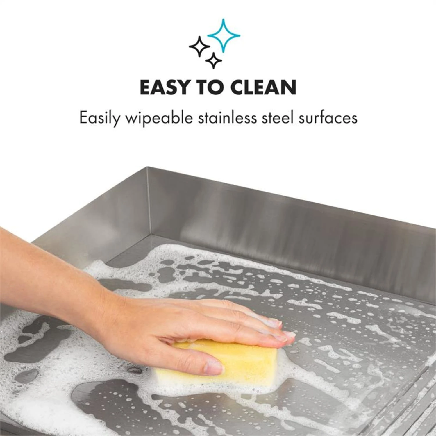 Grillmeile 3000GR Elektrogrill 3000W 54,5x35cm Glatt/geriffelt 8 Grillmeile 3000GR Elektrogrill 3000W 54,5x35cm Glatt/geriffelt – Bild 8