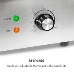 Grillmeile 3000R Elektrogrill 3000W Platte 54,5x35cm Geriffelt 11 Grillmeile 3000R Elektrogrill 3000W Platte 54,5x35cm Geriffelt -Warmekuche Pro Geschaft 10034449 yy 0003 logo Klarstein Grillmeile 3000R Pro Grill geriffelt