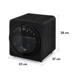 AeroVital Easy Touch Heißluftfritteuse 1700W 14l Timer 16 Programme Schwarz -Warmekuche Pro Geschaft 10034452 yy 0008 logo Klarstein AeroVital easy touch Fritteuse schwarz